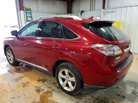 2010 Lexus RX 350, VIN JTJBK1BA1A2402448. Фото 2 з 6 з аукціону Copart. Каталог авто зі США OpenDataCar.