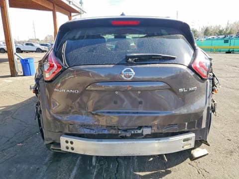 2015 Nissan Murano, VIN 5N1AZ2MH0FN291001. Фото 6 з 6 з аукціону Copart. Каталог авто зі США OpenDataCar.