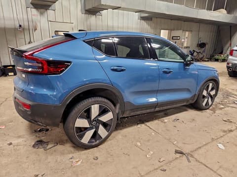 2023 Volvo C40, VIN YV4ED3GM2P2047563. Фото 3 из 6 с аукциона Copart. Каталог авто из США OpenDataCar.