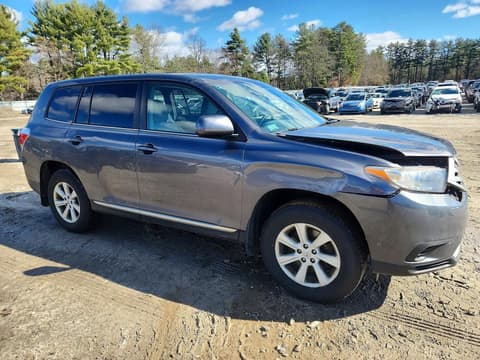 2013 Toyota Highlander, VIN 5TDBK3EH6DS251885. Zdjęcie 4 z 6 z aukcji Copart. Katalog aut z USA OpenDataCar.