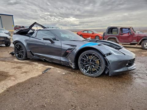 2017 Chevrolet Corvette, VIN 1G1Y12D77H5300628. Photo 4 of 6 from Copart auction. OpenDataCar US salvage catalog.