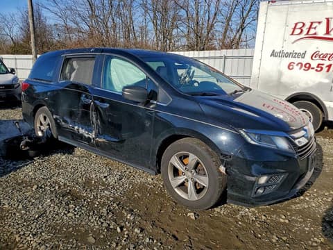 2018 Honda Odyssey, VIN 5FNRL6H79JB095163. Photo 4 of 6 from Copart auction. OpenDataCar US salvage catalog.