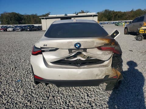 2023 Bmw i4, VIN WBY43AW02PFR27559. Фото 6 из 6 с аукциона Copart. Каталог авто из США OpenDataCar.