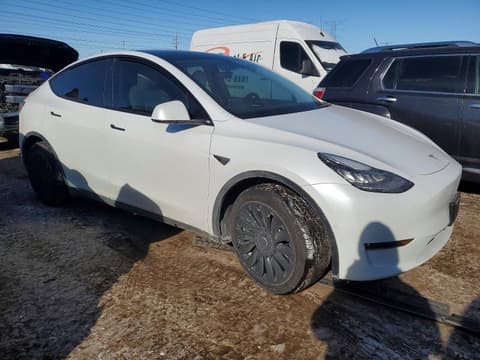 2021 Tesla Model Y, VIN 5YJYGDEE5MF251467. Фото 4 з 6 з аукціону Copart. Каталог авто зі США OpenDataCar.