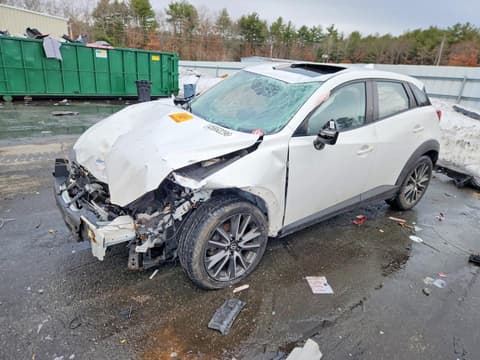 2017 Mazda CX-3, VIN JM1DKFC70H0164769. Фото 1 з 6 з аукціону Copart. Каталог авто зі США OpenDataCar.
