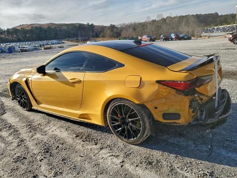2020 Lexus RC F, VIN JTHJP5BC3L5007633. Фото 2 з 6 з аукціону Copart. Каталог авто зі США OpenDataCar.