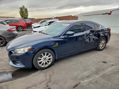 2016 Mazda 6, VIN JM1GJ1U59G1436034. Фото 1 з 6 з аукціону Copart. Каталог авто зі США OpenDataCar.