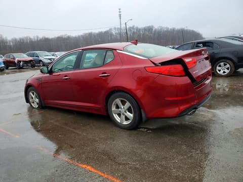 2015 Kia Optima, VIN 5XXGM4A70FG485978. Фото 2 з 6 з аукціону Copart. Каталог авто зі США OpenDataCar.