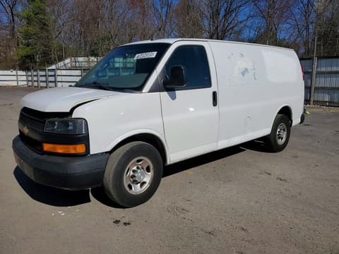 2018 Chevrolet Express 3500, VIN 1GCZGGFG2J1248049. Фото 1 з 6 з аукціону Copart. Каталог авто зі США OpenDataCar.