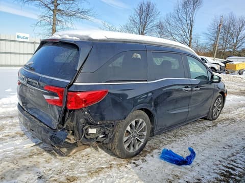 2023 Honda Odyssey, VIN 5FNRL6H67PB043434. Фото 3 з 6 з аукціону Copart. Каталог авто зі США OpenDataCar.