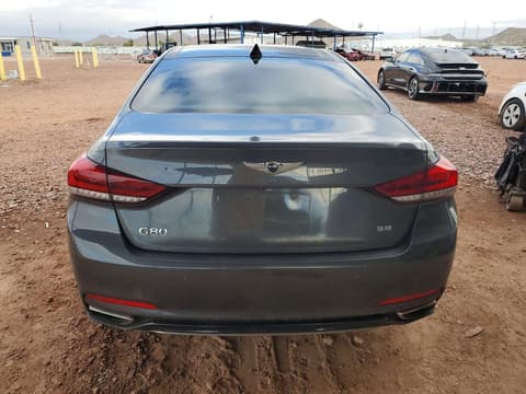 2018 Genesis G80, VIN KMHGN4JE8JU234216. Фото 6 з 6 з аукціону Copart. Каталог авто зі США OpenDataCar.