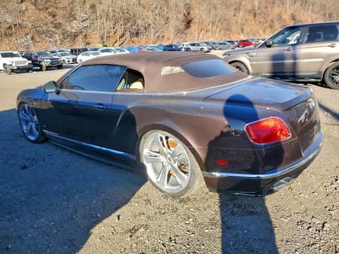 2016 Bentley Continental, VIN SCBGH3ZA8GC056834. Фото 2 из 6 с аукциона Copart. Каталог авто из США OpenDataCar.