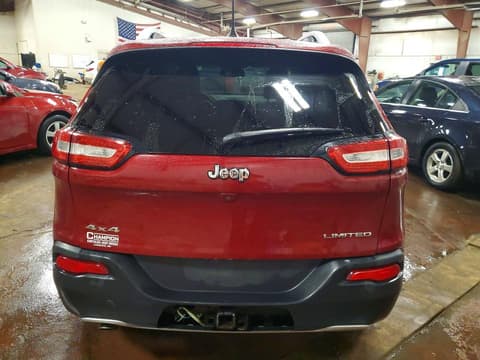 2016 Jeep Cherokee, VIN 1C4PJMDB8GW186814. Фото 6 з 6 з аукціону Copart. Каталог авто зі США OpenDataCar.