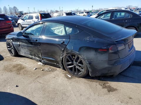2022 Tesla Model S, VIN 5YJSA1E66NF480580. Фото 2 з 6 з аукціону Copart. Каталог авто зі США OpenDataCar.