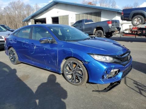 2018 Honda Civic, VIN 2HGFC1E53JH702579. Фото 4 з 6 з аукціону Copart. Каталог авто зі США OpenDataCar.