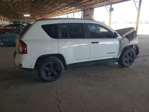 2017 Jeep Compass, VIN 1C4NJCBA8HD119641. Фото 3 из 6 с аукциона Copart. Каталог авто из США OpenDataCar.