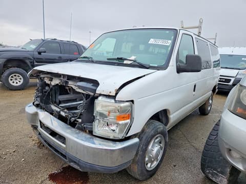 2012 Ford Econoline E350, VIN 1FBNE3BL6CDA61015. Фото 1 з 6 з аукціону Copart. Каталог авто зі США OpenDataCar.