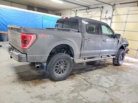 2021 Ford F-150 Lightning, VIN 1FTFW1E57MKD61707. Фото 3 из 6 с аукциона Copart. Каталог авто из США OpenDataCar.