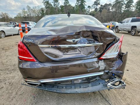 2017 Genesis G90, VIN KMHG34JA3HU032669. Photo 6 of 6 from Copart auction. OpenDataCar US salvage catalog.