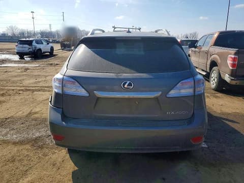 2012 Lexus RX 450h, VIN JTJBC1BA2C2430940. Фото 6 з 6 з аукціону Copart. Каталог авто зі США OpenDataCar.