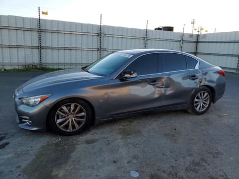 2015 Infiniti Q50, VIN JN1BV7AP7FM348560. Фото 1 з 6 з аукціону Copart. Каталог авто зі США OpenDataCar.