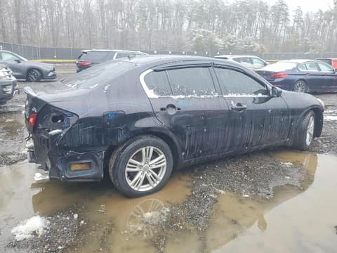 2012 Infiniti G37, VIN JN1CV6AR0CM671604. Фото 3 з 6 з аукціону Copart. Каталог авто зі США OpenDataCar.