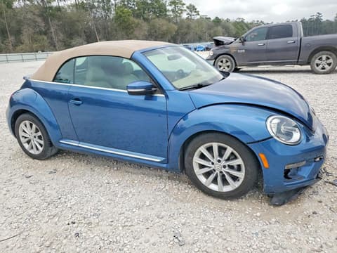 2018 Volkswagen Beetle, VIN 3VW5DAAT0JM516945. Фото 4 з 6 з аукціону Copart. Каталог авто зі США OpenDataCar.