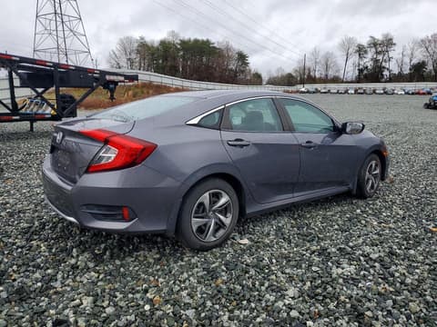 2020 Honda Civic, VIN 2HGFC2F65LH531981. Фото 3 з 6 з аукціону Copart. Каталог авто зі США OpenDataCar.