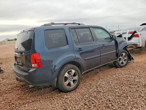 2012 Honda Pilot, VIN 5FNYF3H40CB025383. Фото 3 из 6 с аукциона Copart. Каталог авто из США OpenDataCar.