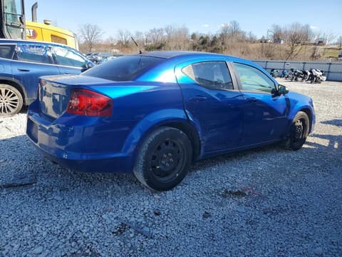 2014 Dodge Avenger, VIN 1C3CDZABXEN140500. Фото 3 з 6 з аукціону Copart. Каталог авто зі США OpenDataCar.