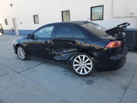 2009 Mitsubishi Lancer, VIN JA3AU86W49U029279. Фото 2 з 6 з аукціону Copart. Каталог авто зі США OpenDataCar.