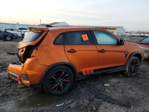 2021 Mitsubishi Outlander Sport, VIN JA4ARUAU9MU016628. Фото 3 з 6 з аукціону Copart. Каталог авто зі США OpenDataCar.