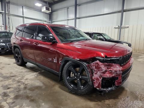2022 Jeep Grand Cherokee L, VIN 1C4RJKBG7N8586425. Фото 4 из 6 с аукциона Copart. Каталог авто из США OpenDataCar.