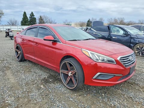 2017 Hyundai Sonata, VIN 5NPE24AF8HH559501. Фото 4 з 6 з аукціону Copart. Каталог авто зі США OpenDataCar.