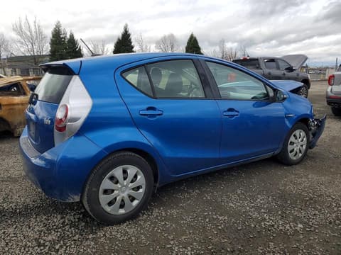 2012 Toyota Prius C, VIN JTDKDTB33C1030839. Фото 3 з 6 з аукціону Copart. Каталог авто зі США OpenDataCar.