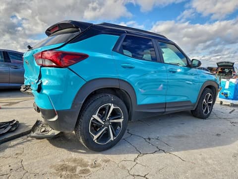 2022 Chevrolet Trailblazer, VIN KL79MTSL0NB054279. Фото 3 з 6 з аукціону Copart. Каталог авто зі США OpenDataCar.