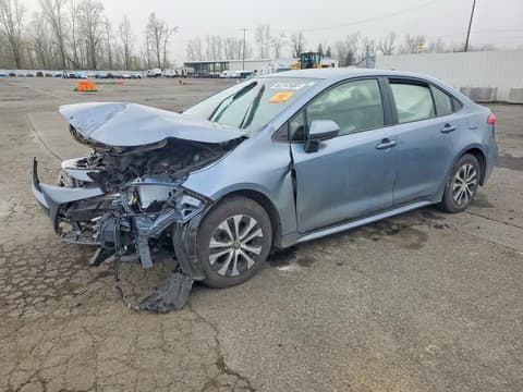 2022 Toyota Corolla, VIN JTDEAMDE3NJ040543. Фото 1 з 6 з аукціону Copart. Каталог авто зі США OpenDataCar.