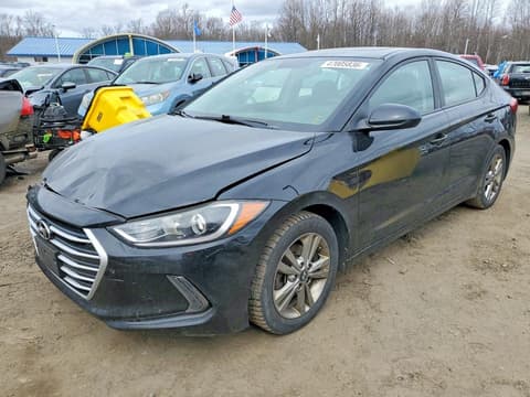 2018 Hyundai Elantra, VIN KMHD84LF3JU543432. Фото 1 из 6 с аукциона Copart. Каталог авто из США OpenDataCar.