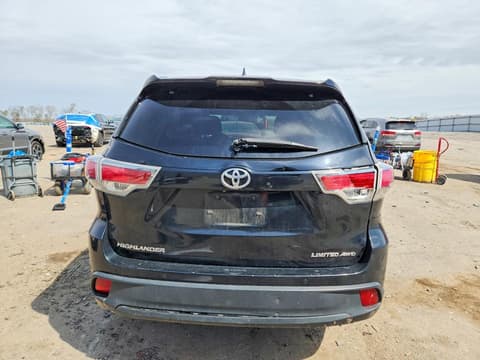 2016 Toyota Highlander, VIN 5TDDKRFH5GS291261. Фото 6 з 6 з аукціону Copart. Каталог авто зі США OpenDataCar.