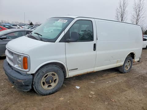 2001 Chevrolet Express 2500, VIN 1GCFG25MX11157379. Фото 1 з 6 з аукціону Copart. Каталог авто зі США OpenDataCar.