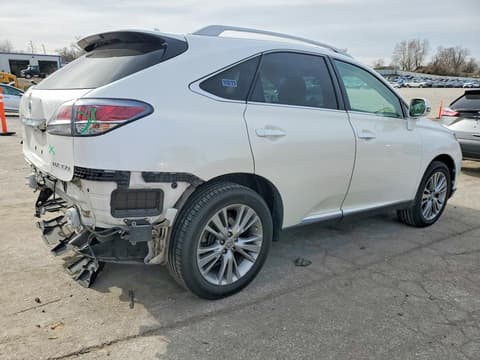 2013 Lexus RX 350, VIN 2T2ZK1BA6DC099069. Фото 3 з 6 з аукціону Copart. Каталог авто зі США OpenDataCar.