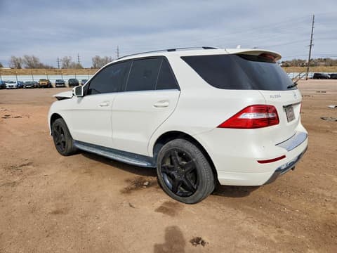 2014 Mercedes-benz ML-Class, VIN 4JGDA7DB6EA268776. Фото 2 з 6 з аукціону Copart. Каталог авто зі США OpenDataCar.
