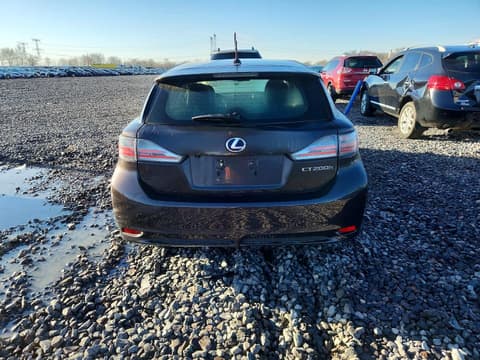 2012 Lexus CT 200h, VIN JTHKD5BH7C2103467. Фото 6 з 6 з аукціону Copart. Каталог авто зі США OpenDataCar.