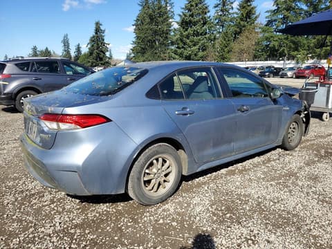 2021 Toyota Corolla, VIN JTDEAMDE3MJ026172. Фото 3 з 6 з аукціону Copart. Каталог авто зі США OpenDataCar.
