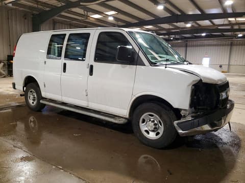 2021 Chevrolet Express 2500, VIN 1GCWGAF7XM1250393. Фото 4 з 6 з аукціону Copart. Каталог авто зі США OpenDataCar.