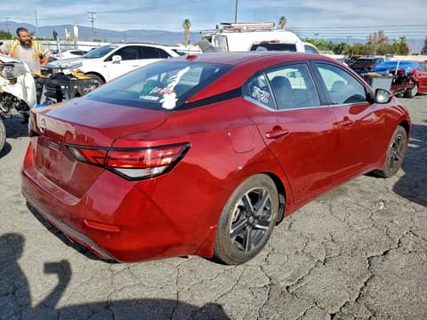 2025 Nissan Sentra, VIN 3N1AB8CV1SY252520. Фото 3 з 6 з аукціону Copart. Каталог авто зі США OpenDataCar.