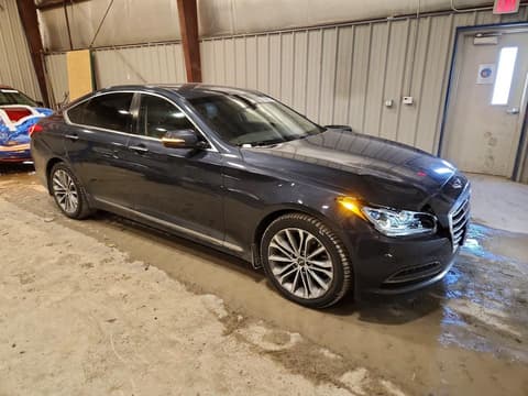 2017 Genesis G80, VIN KMHGN4JE1HU191767. Фото 4 з 6 з аукціону Copart. Каталог авто зі США OpenDataCar.