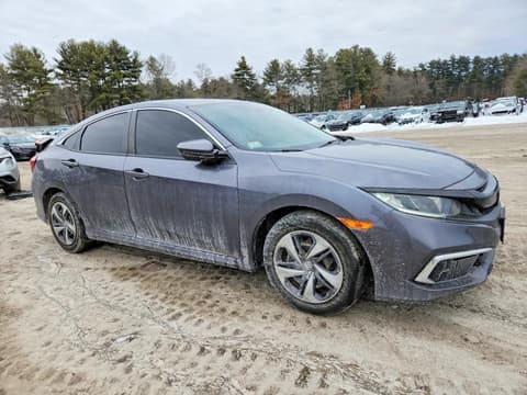 2021 Honda Civic, VIN 2HGFC2F6XMH516832. Фото 4 з 6 з аукціону Copart. Каталог авто зі США OpenDataCar.