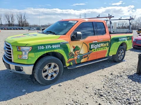 2016 Ford F-150, VIN 1FTEX1EP2GFD37113. Фото 1 з 6 з аукціону Copart. Каталог авто зі США OpenDataCar.