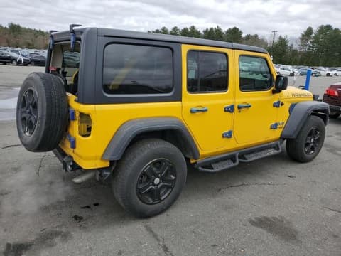 2020 Jeep Wrangler Unlimited, VIN 1C4HJXDN2LW126747. Zdjęcie 3 z 6 z aukcji Copart. Katalog aut z USA OpenDataCar.
